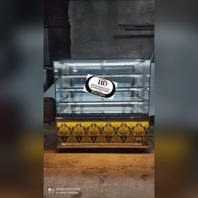 Illuminated display counter